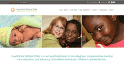 Desktop Screenshot of healthcarewithoutwalls.org